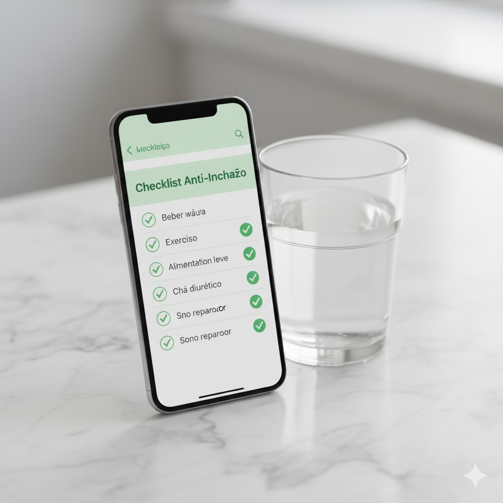 Checklist Matinal Anti-Inchaço